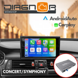 Audi Concert/Symphony CarPlay & AA Interface  